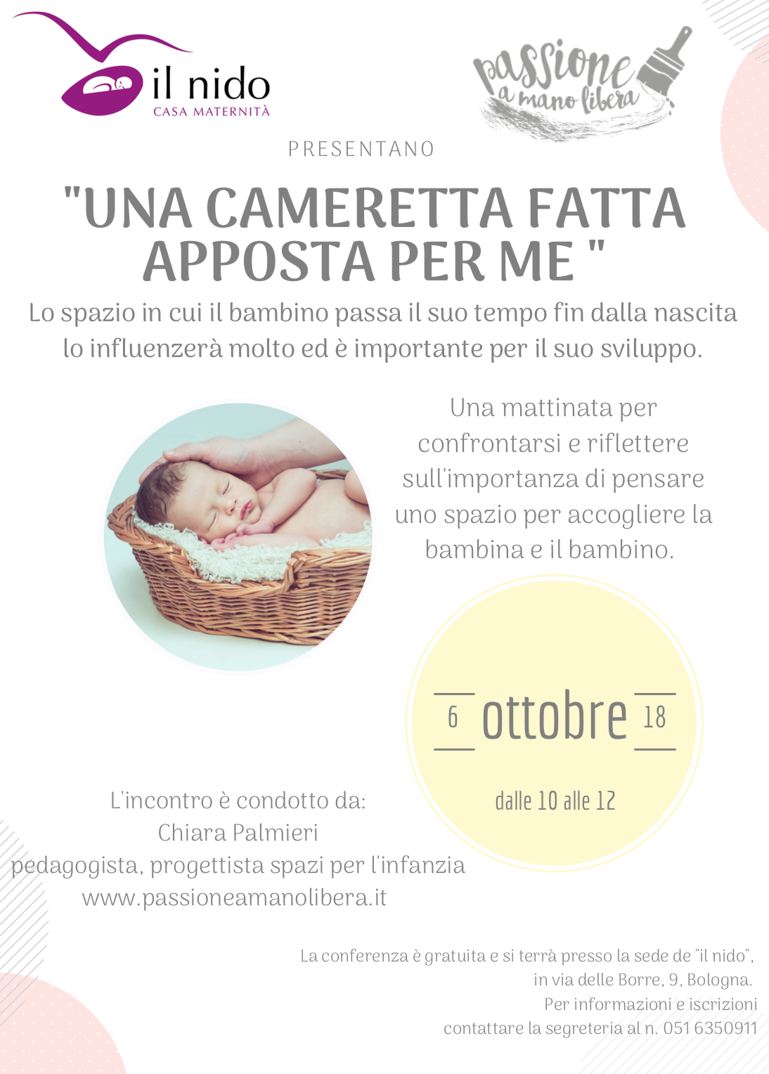 Evento a “Casa Maternità Il Nido”, Bologna